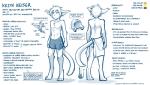 2019 4_toes abs adobe_photoshop_(artwork) anthro arm_tuft armor athletic athletic_anthro athletic_male barefoot basitin big_ears biped boxers_(clothing) butt casual_exposure chest_tuft clothed clothing conditional_dnp digital_media_(artwork) digitigrade ear_tuft elbow_tuft english_text eyebrows feet front_view fur hair half-closed_eyes headgear helmet hi_res ineffective_clothing keith_keiser leg_tuft male mammal mentioned_character model_sheet monochrome narrowed_eyes navel pawpads paws prick_ears rear_view short_hair shoulder_tuft simple_background sketch slim smile solo standing text toes tom_fischbach topless towel towel_only tuft twokinds underwear white_background zen_(twokinds)