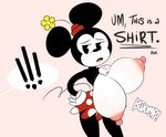 Rating: q
ID: 3368751
Date: 2022-06-02 15:18:47 -0400
Status: active
Score: 266
ambiguous_gender anthro areola big_breasts big_ears biped black_body black_clothing black_ears black_eyebrows black_eyes black_fur black_head black_nose black_shirt black_topwear bottomwear bouncing_breasts breast_drop breasts butt clothed clothing clothing_lift countershading dialogue digital_media_(artwork) disney english_text erect_nipples exclamation_point exposed_breasts eyebrows eyelashes female flashing flashing_breasts floral flower flower_ornament fur glistening glistening_areola glistening_nipples gloves hammerspace hand_on_hip handwear hat hat_flower hat_ornament headgear headwear hi_res hidden_buxom house_mouse huge_breasts humor hyper hyper_breasts line_tail long_eyelashes long_sleeve_shirt long_sleeves looking_at_viewer mammal mickey_mouse_shorts minnie_mouse mouse mouse_tail multicolored_bottomwear multicolored_clothing multicolored_skirt murid murine narrowed_eyes nipples offscreen_character onomatopoeia open_mouth ota_(artist) pink_areola pink_background pink_nipples pink_tongue plant plot_twist polka_dot_clothing polka_dots portrait pose puffy_areola puffy_nipples question_mark raised_clothing raised_shirt raised_topwear red_bottomwear red_clothing red_hat red_headwear red_skirt reveal rodent round_ears shirt shirt_lift signature simple_background skirt solo sound_effects speech_bubble standing tail text text_emphasis thin_tail three-quarter_portrait tongue toony toony_eyes topwear two_tone_bottomwear two_tone_clothing two_tone_skirt underline white_body white_bottomwear white_clothing white_countershading white_face white_fur white_gloves white_handwear white_head white_skirt post #3368751