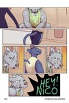 2:3 bastriw canid canine canis comic dialogue domestic_cat felid feline felis green_eyes hairless hairless_cat hi_res male mammal nico_(bastriw) pato_(bastriw) purple_eyes sphynx_(cat) text wolf