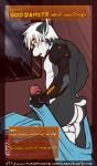 Rating: e
ID: 442585
Date: 2014-02-14 06:21:20 -0500
Status: active
Score: 45
2014 anthro backsack balls bathroom bedding biceps big_balls big_muscles big_penis biped black_body black_fur blanket butt canid canine canis castbound city cityscape claws countershading cybernetics cyberpunk cyborg dialogue domestic_dog english_text erection fangs feet fur genitals glowing hair hi_res hindpaw humor husky inside kevak_(castbound) looking_at_viewer machine male mammal multicolored_body multicolored_fur muscular muscular_anthro muscular_male night nipples nordic_sled_dog nude open_mouth orange_eyes paws pecs penis profanity short_tail shower solo spitz standing tail teeth text toe_claws tongue towel two_tone_body two_tone_fur unprofessional_behavior vein veiny_penis white_body white_fur white_hair window post #442585