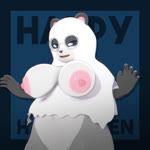 Rating: e
ID: 5153408
Date: 2024-11-01 02:27:25 -0400
Status: active
Score: 149
1:1 2024 3d_(artwork) 3d_animation 5_fingers animated anthro areola bedsheet_ghost big_areola black_body black_fur black_nose blue_background blue_border blue_eyes blue_pupils border bouncing_breasts breasts cleavage_cutout clothing costume cute_fangs cutout digital_media_(artwork) english_text fangs female fingers front_view fur gloves_(marking) grey_body grey_fur half-closed_eyes mammal markings maya_(omegaozone) music narrowed_eyes nipples omegaozone pink_nipples procyonid pupils raccoon short_playtime simple_background solo sound sound_effects spread_arms teeth text webm post #5153408