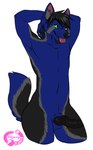 Rating: e
ID: 4918780
Date: 2024-07-14 14:59:16 -0400
Status: active
Score: 18
2013 animal_genitalia anthro arms_bent artist_logo artist_name balls barely_visible_pawpads black_body black_fur black_hair black_nose black_penis blue_body blue_countershading blue_fur canid canine_genitalia countershade_tail countershading digital_media_(artwork) erection facial_markings flynx-flink fur genitals green_eyes grey_body grey_fur grey_inner_ear_fluff grey_markings hair half-length_portrait hands_behind_head head_markings inner_ear_fluff knot legionwolfe logo looking_at_viewer male male_anthro mammal markings navel nude_anthro nude_male penis pink_inner_ear pointy_ears portrait presenting presenting_penis prick_ears raised_arms raised_tail simple_background solo tail tear_(marking) text tongue tongue_out tuft whisker_markings white_background post #4918780