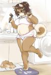Rating: s
ID: 839859
Date: 2016-02-29 21:14:42 -0500
Status: active
Score: 132
anthro blue_eyes blush breasts brown_hair canid canine canis digital_media_(artwork) domestic_dog female fur hair kemono kikurage mammal overweight overweight_anthro overweight_female ponytail razor shaded shiba_inu sink solo spitz tools weighing_scale post #839859