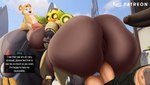 absurd_res anthro anus areola balls big_balls big_breasts big_butt big_penis blizzard_entertainment breasts brown_areola brown_body brown_nipples butt cricetid english_text eyes_closed female female_penetrated gangbang genitals group group_sex hammond_(overwatch) hamster hanzo_(overwatch) hi_res huge_breasts huge_butt human human_on_taur human_penetrating human_penetrating_taur interspecies kiffy_(artist) larger_female larger_taur looking_back machine male male/female male_penetrating male_penetrating_female mammal multicolored_body nipples nude omnic orisa_(overwatch) overwatch penetration penis rodent sex side_boob size_difference smaller_anthro smaller_male taur taur_penetrated text tusks two_tone_body vaginal vaginal_penetration yellow_eyes