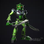 1:1 3d_(artwork) 3d_animation animated armor better_version_at_paywall biomechanical bionicle blender_(artwork) digital_media_(artwork) gabby94 glowing glowing_eyes gradient_background green_body hi_res humanoid lego lewa looking_at_viewer machine male mask melee_weapon no_sound not_furry red_eyes robot robot_humanoid short_playtime silver_body simple_background solo sword toa weapon webm