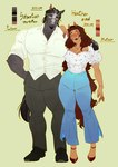 Rating: s
ID: 5384752
Date: 2025-02-19 22:48:05 -0500
Status: active
Score: 11
2023 absurd_res anthro arm_hair beaded_bracelet beaded_jewelry beads bell_bottoms black_clothing black_footwear black_hair black_shoes body_hair booboo34 bottomwear bracelet breasts brown_hair chart cleavage clothed clothing collared_shirt dress_shirt duo equid equine eyewear female floral_print footwear fur glasses grey_body grey_bottomwear grey_clothing grey_fur grey_hair grey_pants hair hand_on_shoulder heather_anderson height_chart hi_res high_heels horse jewelry larger_anthro larger_male long_hair male male/female mammal married_couple necklace pants rectangular_glasses red_clothing red_footwear red_high_heels sebastian_anderson shirt shoes size_difference smaller_anthro smaller_female stubble tail tan_body tan_fur topwear white_clothing white_shirt white_topwear post #5384752