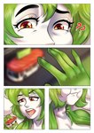 Rating: q
ID: 5664963
Date: 2025-06-24 14:50:03 -0400
Status: pending
Score: 3
anthro arinadler blurred_background breasts close-up comic eating_vehicle female gardevoir generation_3_pokemon green_body green_hair hair hi_res holding_car long_hair macro multicolored_body narrowed_eyes neck_bulge nintendo nude open_mouth orchid_(pelleelle) pokemon pokemon_(species) question_mark red_eyes size_difference solo squint vore white_body post #5664963