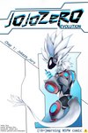 2:3 absurd_res anthro comic cover cover_art cover_page cyberpunk english_text fur hi_res jokaze_joro machine male protogen text white_body white_fur