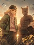 Rating: s
ID: 5660678
Date: 2025-06-22 15:31:42 -0400
Status: active
Score: 5
2024 abs anthro backlighting black_clothing black_hat black_headwear brown_eyes canid canine clothed clothing dated duo ear_piercing ear_ring floppy_ears front_view fur grey_body grey_fur hat headgear headwear hi_res light lighting looking_at_viewer male mammal mouth_closed muscular muscular_anthro muscular_male narrowed_eyes outside papayafurry pecs piercing ring_piercing signature standing yellow_body yellow_fur post #5660678