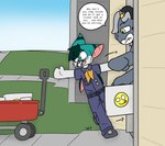 Rating: s
ID: 5588886
Date: 2025-05-21 17:30:29 -0400
Status: pending
Score: 2
2025 absurd_res age_difference anthro arm_grab arm_pull arrow_sign ascot badge bat black_clothing black_eyes black_footwear black_hair black_shoes blue_bottomwear blue_clothing blue_pants blue_shirt blue_topwear bodily_fluids bottomwear box boy_scout building clothed clothing container crying digital_media_(artwork) dragon duo english_text footwear fur grass green_body green_ears green_fur green_hair green_wings grey_body grey_ears grey_hair grey_horn grey_nose grey_scales grin hair hand_on_arm hi_res holding_object horn horn_jewelry horn_ring house jewelry kidnapping lightningb0lt01 looking_at_another male mammal membrane_(anatomy) membranous_wings multicolored_body multicolored_ears multicolored_fur multicolored_hair mythological_creature mythological_scalie mythology orange_ascot pants pink_nose plant reaching_out ring_(jewelry) rune_(runederg) scales scalie scared scout_uniform shirt side_view signature size_difference smile speech_bubble tears teeth text topwear trolley two_tone_ears two_tone_hair white_body white_fur wings yellow_eyes young young_anthro young_male younger_male post #5588886