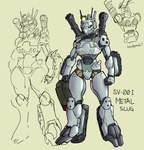 Rating: s
ID: 3736128
Date: 2022-12-06 20:21:20 -0500
Status: active
Score: 39
alternate_species anthro anthrofied armor cannon chorsinnell39 colored digital_drawing_(artwork) digital_media_(artwork) english_text female floodlight fuel_tank full-length_portrait gatling_gun gun handwritten_text head_cannon humanoid humanoidized jerrycan living_machine living_tank living_vehicle machine machine_gun mecha metal_slug minigun mouth_cannon portrait ranged_weapon robot shaded shoulder_cannon simple_background sketch soft_shading solo standing sv-001 tank_(vehicle) tank_treads text threads treads vehicle weapon post #3736128