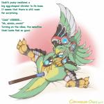 Rating: e
ID: 1343175
Date: 2017-09-29 21:26:09 -0400
Status: active
Score: 72
1:1 2017 animal_genitalia anthro avian avian_feet beak bird blade_(xenoblade) bodily_fluids cloaca cloaca_ejaculation cloaca_juice cloacal cloacal_penetration countershading crocodiler_owen digital_media_(artwork) ejaculation english_text engrish feathers female finch_(xenoblade) genital_fluids genitals headgear hi_res penetration presenting pussy_ejaculation semi-anthro sex_toy sex_toy_in_cloaca sex_toy_insertion shaded solo text vaginal_fluids vibrator xenoblade_chronicles xenoblade_chronicles_2 post #1343175