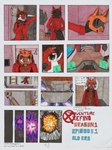 absurd_res adrien_warmher anthro artesian brown_eyes brown_hair canid canine canis clothed clothing comic explosion fast_travel first_person_view fox french_artist french_text fur hair hi_res hybrid hyperspace jacket ladder male mammal red_body red_clothing red_fur red_jacket red_topwear smoke solo space space_helmet spacecraft spacesuit stargate text the_adventure_of_xefino topwear traditional_media_(artwork) vehicle wolf xefino