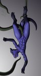 2023 3_toes 4_fingers abdominal_bulge abs anthro athletic athletic_anthro athletic_female big_clitoris big_tail black_sclera blue_body blue_clitoris blue_pussy bodily_fluids claws clitoral_hood clitoral_hood_piercing clitoral_hood_ring clitoris dated digital_drawing_(artwork) digital_media_(artwork) digitigrade ejaculation erect_clitoris eyelashes fangs feet female fingers flat_chested genital_fluids genital_piercing genitals hanging_by_feet hi_res horn humanoid_genitalia humanoid_pussy kobold krita_(artwork) lazuli_(ruum) long_tail markings non-mammal_pussy nude penetration piercing pupils pussy pussy_ejaculation pussy_ejaculation_while_penetrated scalie sex shaded signature slit_pupils soft_shading solo spe spots spotted_markings tail tapering_clitoris tapering_tail tapering_tentacles teeth tentacle_in_pussy tentacle_penetration tentacle_sex tentacles thick_tail thick_thighs toes upside_down vaginal vaginal_fluids vaginal_penetration wide_hips yellow_eyes