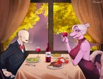 Rating: s
ID: 5116580
Date: 2024-10-15 11:57:31 -0400
Status: active
Score: 99
age_difference anon_(snoot_game) anthro beef bow_tie breasts cavemanon_studios ceratosaurid ceratosaurus clothed clothing container cup date dinosaur dress drinking_glass duo elderly elderly_female eyeless eyewear female food fully_clothed glass glass_container glass_cup glasses goodbye_volcano_high hair hair_bun hi_res human jazzelart male mammal mature_female meat mrs._roberts_(gvh) older_female pink_body pink_scales plate prehistoric_species reptile restaurant salad scales scalie sitting snoot_game steak suit theropod white_hair wine_glass younger_male post #5116580