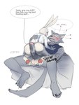 Rating: e
ID: 4737733
Date: 2024-04-23 00:08:23 -0400
Status: active
Score: 280
absurd_res anthro anthro_on_anthro balls beastars big_penis blush bottomless butt butt_grab canid canine canis canon_couple cheek_tuft clothed clothing dialogue domestic_rabbit dominant dominant_female duo dwarf_rabbit english_text erokaiga eye_contact facial_tuft female fur genitals grey_body grey_fur grin hand_on_butt haru_(beastars) hi_res hot_dogging humanoid_genitalia humanoid_penis interspecies lagomorph larger_male legoshi_(beastars) leporid long_ears looking_at_another male male/female mammal oryctolagus penis predator/prey profanity rabbit sex size_difference smaller_female smile speech_bubble tail text topwear tuft vest wolf post #4737733