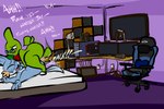 Rating: e
ID: 3389850
Date: 2022-06-13 16:17:08 -0400
Status: active
Score: 74
1upgobbo 2019 3_toes 4_fingers ambiguous_penetration anthro anthro_on_anthro anthrofied ball_slap balls bed blue_body blue_countershading blue_fin bodily_fluids brown_eyes butt chair cheek_fins computer contour_smear countershading cross-eyed curved_eyebrows dialogue digital_drawing_(artwork) digital_media_(artwork) distorted_contour duo electrical_outlet electronics english_text eye_contact eyebrows eyewear feet female female_penetrated fin fingers freckles from_front_position fucked_silly furniture gaming_chair generation_2_pokemon generation_3_pokemon genitals glasses glistening glistening_eyes green_body green_tail head_fin inside jay_(1upgobbo) kerchief lamp laptop larvitar looking_at_another lying mabel_(1upgobbo) male male/female male_penetrating male_penetrating_female marine microphone missionary_position monitor motion_blur motion_lines mudkip nintendo noseless on_back open_mouth penetration pillow pokemon pokemon_(species) profanity rectangular_glasses red_kerchief saliva saliva_on_tongue scalie sex sex_on_bed side_view slap smile sound_effects speaker spread_legs spreading sweat table tail tail_fin tan_cheeks text thrusting toes tongue tongue_out post #3389850