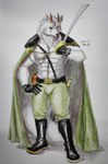 Rating: s
ID: 4812493
Date: 2024-05-28 09:30:55 -0400
Status: active
Score: 5
abs absurd_res anthro army army_uniform belt black_boots black_clothing black_footwear boots bottomwear bulge canid canine canis cloak clothed clothing combat_boots footwear fur gloves green_bottomwear green_clothing gun hair handwear hi_res horn knife looking_at_viewer male mammal marker_(artwork) melee_weapon military military_clothing military_pants military_uniform muscular muscular_male nipples nude officer open_clothing open_topwear pants partially_clothed paws pecs presenting pubes pubes_exposed ranged_weapon scar shoes silver_wolf_(wanroywolf) simple_background soldier solo sword tail teeth topwear traditional_media_(artwork) underwear uniform wanroywolf warrior weapon white_body white_clothing white_fur wolf yellow_eyes post #4812493