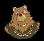Rating: s
ID: 5568207
Date: 2025-05-12 22:50:10 -0400
Status: active
Score: 5
absurd_res alpha_channel anthro bear ben_bigger black_clothing black_shirt black_topwear blush blush_lines bust_portrait chain clothing facial_scar gold_(metal) gold_chain hi_res male mammal mihoyo miloslegacy portrait scar shirt solo topwear zenless_zone_zero post #5568207
