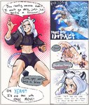 Rating: s
ID: 5569518
Date: 2025-05-13 14:41:32 -0400
Status: active
Score: 48
2025 abs action_pose action_scene animal_humanoid athletic athletic_humanoid athletic_male band-aid band-aid_on_face band-aid_on_nose bandage bandage_on_face bandage_on_nose blue_eyes clothing comic crop_top cropped_jacket dialogue english_text felid felid_humanoid femboy fight hair hi_res humanoid light_body light_skin magic male mammal mammal_humanoid offscreen_character open_mouth pantherine pantherine_humanoid pose shirt solo speech_bubble taigaxholic talking_to_another talking_to_self text tiger_humanoid topwear venomraya white_hair yawn post #5569518
