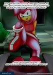 2021 absurd_res amy_rose angry anthro bed blackmail boots breasts building bulge clothed clothing detailed_background dialogue dress duo english_text eulipotyphlan faceless_character faceless_male female first_person_view footwear fully_clothed fur furniture green_eyes hair hedgehog hi_res house looking_at_viewer male male/female male_pov mammal open_mouth pink_body pink_fur pink_hair red_boots red_clothing red_dress red_footwear sega shoes short_hair sitting sonic_the_hedgehog_(series) text xptzstudios