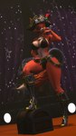 2024 3d_(artwork) 9:16 anthro bedroom_eyes belt bikini bite boots canid canine cannon clothed clothing crossgender curtains curtains_open digital_media_(artwork) eye_patch eyewear facial_piercing female finger_bite finger_in_mouth five_nights_at_freddy's footwear fox foxy_(fnaf) foxy_(mayosplash) fur glowing glowing_eyes hi_res high_heeled_boots high_heels hook mammal mtf_crossgender nails narrowed_eyes nose_piercing orange_eyes partially_clothed piercing pinup pirate pirate_hat pose ranged_weapon red_body red_fox red_fur scottgames seductive septum_piercing shoes skimpy smile solo source_filmmaker_(artwork) swimwear thevestige treasure_chest true_fox two-piece_swimsuit weapon