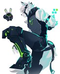 Rating: s
ID: 5650296
Date: 2025-06-18 03:07:32 -0400
Status: active
Score: 20
2023 anthro belt canid canine canis clothed clothing duo fully_clothed fur hand_behind_back hi_res inner_ear_fluff male mammal mihoyo on_one_leg ranta000 red_eyes simple_background standing tuft von_lycaon white_body white_fur wolf zenless_zone_zero post #5650296