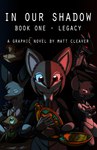 2017 absurd_res amethyst_(kitfox-crimson) anthro armor black_body black_fur bray_(kitfox-crimson) brianna_(kitfox-crimson) brown_body brown_fur colored comic cover cover_art cover_page dasyurid dasyuromorph english_text eyes_closed female fur glowing glowing_eyes green_eyes grey_body grey_fur hi_res in_our_shadow kitfox-crimson machine macropod male mammal marsupial murid murine numbat open_mouth pipa_(kitfox-crimson) pupils purple_eyes quoll rat red_eyes rodent text tongue wallaby