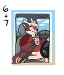 Rating: s
ID: 5627429
Date: 2025-06-07 19:36:07 -0400
Status: active
Score: 9
anthro antlers blue_sky canid canine car cloud deer drinking driving fox fur hair hi_res holding_object holiday_(holidaysoftfox) holidaysoftfox horn hybrid inside_car inside_vehicle male mammal multicolored_body multicolored_fur overweight seat_belt simple_background sitting sky solo steering_wheel tail vehicle weight_gain weight_gain_sequence post #5627429