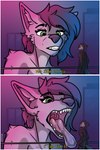Rating: e
ID: 5506274
Date: 2025-04-15 17:42:29 -0400
Status: active
Score: 100
2:3 absurd_res anthro black_hair blade_runner_2049 border canid canine caption city clothing coat colored comic duo female fox fur green_eyes grey_body grey_fur hair hi_res loleczeq male male/female mammal meme mouth_shot open_mouth text tongue tongue_out topwear trenchcoat uvula vore vore_invitation white_border post #5506274
