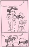 Rating: s
ID: 4969532
Date: 2024-08-07 08:51:10 -0400
Status: active
Score: 11
amelia_fieldmouse angry anthro blush clothing disney duo electronics female hat headgear headwear hi_res house_mouse mammal mbwillie minnie_mouse mouse murid murine phone pouting purse rodent speech_bubble sweater topwear two_panel_image wood_mouse post #4969532