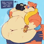 Rating: q
ID: 5091363
Date: 2024-10-03 12:23:24 -0400
Status: active
Score: 139
1:1 anthro belly belly_overhang big_belly big_moobs bodily_fluids burping chubby_cheeks chugging clothing coffeequasarart countershading deep_navel digital_media_(artwork) double_chin emanata english_text fat_arms feederism fit_to_fat floatzel food fur fur_tuft generation_4_pokemon hi_res huge_belly hypnosis ill_fitting_clothing love_handles male mind_alteration mind_control moobs morbidly_obese morbidly_obese_male navel nintendo obese obese_male onomatopoeia overweight overweight_male pizza pokemon pokemon_(species) portrait ringed_eyes rumbling_stomach simple_background solo sound_effects standing sweat text thick_thighs three-quarter_portrait three-quarter_view torn_clothing tuft weight_gain wide_hips post #5091363