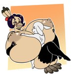 1:1 anthro areola avian beak big_breasts bird black_eyes black_hair breast_play breasts duo eyes_closed female galliform hair hand_on_breast hi_res huge_breasts hyper hyper_breasts la_pavita_pechugona lagomorph larger_female leporid lying male male/female mammal narrowed_eyes nipples non-mammal_breasts non-mammal_nipples nude on_back pavita_pechugona phasianid rabbit seductive sex size_difference smaller_male smile tan_areola tan_body tan_nipples thick_thighs titfuck turkey velveticicle white_body