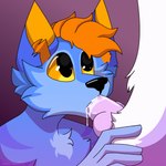 1:1 animal_genitalia animal_penis animated anthro anthro_on_anthro anthro_penetrated anthro_penetrating anthro_penetrating_anthro biped blue_body blue_fur bodily_fluids body_part_in_mouth canid canine canine_genitalia canine_penis cum cum_in_mouth cum_inside duo erection fellatio fox fur genital_fluids genitals hi_res hybrid knot male male/male male_penetrated male_penetrating male_penetrating_male mammal oral orange_eyes penetration penile penile_penetration penis penis_in_mouth pink_penis purple_body purple_fur quartz_(quartzthefolf) sex short_playtime tess_(fawxpaws) vlada_dusk white_body white_fur