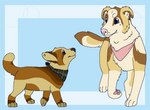 Rating: s
ID: 4486740
Date: 2023-12-21 23:27:55 -0500
Status: active
Score: 3
2014 aliasing ambiguous_gender bird_dog blue_(sebdoggo) blue_background blue_eyes blue_nose brown_body brown_fur button_ears canid canine canis chow_chow digital_drawing_(artwork) digital_media_(artwork) digitigrade domestic_dog duo eye_contact feral flat_colors floppy_ears fur golden_retriever herding_dog hunting_dog kerchief looking_at_another mammal microsoft_paint_(artwork) mixed_breed neckerchief neckwear past_meets_present pastoral_dog pattern_kerchief pattern_neckerchief pawpads paws pink_kerchief pink_neckerchief pink_nose pink_pawpads plaid_kerchief plaid_neckerchief raised_tail retriever sebdoggo simple_background size_difference smile snout spitz square_crossover standing tail tan_body tan_fur trans_(lore) trans_man_(lore) welsh_corgi white_body white_fur yellow_body yellow_fur post #4486740