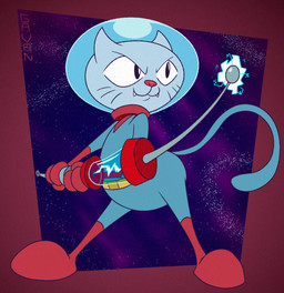 Rating: s
ID: 5607202
Date: 2025-05-29 15:32:22 -0400
Status: active
Score: 5
abstract_background ace_cat alternate_version_at_paywall anthro arched_back blue_body blue_fur determined digital_drawing_(artwork) digital_media_(artwork) domestic_cat electricity fangs felid feline felis fishing_rod fur futuristic gavanzude heroic_pose hi_res male mammal pear-shaped_figure red_nose signature solo space space_fisherman spacesuit teeth wide_hips post #5607202