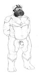 Rating: e
ID: 5118807
Date: 2024-10-16 12:28:29 -0400
Status: active
Score: 23
absurd_res aeobear anthro balls bdsm bear bodily_fluids chastity_cage chastity_device gas_mask genital_fluids genitals hands_behind_back hi_res line_art male mammal mask mind_control musclegut muscular muscular_sub nipples phallic_chastity_device precum precum_bead red_eyes ringed_eyes scar simple_background sketch solo standing submissive submissive_male three-quarter_view torn_skinsuit post #5118807
