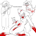 Rating: e
ID: 4727351
Date: 2024-04-17 23:33:34 -0400
Status: active
Score: -3
1:1 american_psycho anthro blood bodily_fluids chest_tuft female gore hi_res hob! humping implied_cannibalism implied_snuff mental_breakdown sketch solo tuft post #4727351