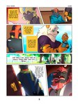 3:4 absurd_res anthro anthrofied arcanine beard body_hair bryan_(zourik) canid canine chest_hair clothed clothing comic dylan_(zourik) english_text facial_hair felid feline generation_1_pokemon generation_7_pokemon good_boy hi_res incineroar legendary_pokemon leo_(zourik) male mammal michael_(zourik) muscular muscular_male nintendo pokemon pokemon_(species) pokemorph sleeping text torracat zeraora zourik