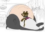 Rating: q
ID: 4537582
Date: 2024-01-15 15:45:49 -0500
Status: active
Score: 5
2019 3_fingers 3_toes alarm_clock anthro barefoot bed bedroom belly big_belly biped black_nose black_text bottom_heavy bottomwear brown_body brown_fur brown_spots building ceiling ceiling_fan clock closed_smile clothed clothed_anthro clothed_male clothing countershade_crotch countershade_tail countershade_torso countershading curtains curtains_open detailed_background digital_drawing_(artwork) digital_media_(artwork) dipstick_ears door dresser duo ear_markings electric_fan eyes_closed feet female female_anthro fingers fish fish_hook fish_tail front_view full-length_portrait fur furgonomic_bottomwear furgonomic_underwear furgonomics furniture gloves_(marking) grey_body grey_clothing grey_scales grey_shirt grey_t-shirt grey_tail grey_topwear hand_behind_head hatching_(art) hook hook_in_fin house huge_belly hyena hyper hyper_pear inside interspecies jaws_(film) larger_anthro larger_female leaning leaning_on_another lying lying_on_ground lying_on_partner male male/female male_anthro mammal marine markings mirror morbidly_obese morbidly_obese_anthro morbidly_obese_female mouth_closed multicolored_ears obese obese_anthro obese_female on_another on_back on_ground overweight overweight_anthro overweight_female panties pantsless pantsless_anthro pantsless_female partially_colored pear-shaped_figure picture_frame plant portrait pull_string purple_bottomwear purple_clothing purple_shorts reclining relaxing scales shaded shark shark_tail shirt shorts simple_background size_difference sleeping smaller_female smaller_male smile snaggle_tooth sound_effects speech_bubble spots spotted_body spotted_fur spotted_hyena spotted_markings spotted_tail t-shirt tail tail_markings teeth text thatoneaceguy thick_tail thick_thighs three-quarter_view toeless_(marking) toes toony topwear tree underwear universal_studios vowelless vowelless_sound_effect white_background white_body white_countershading wide_crotch wide_hips window zzz post #4537582