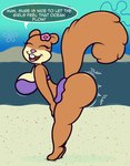 Rating: q
ID: 5552300
Date: 2025-05-06 03:12:15 -0400
Status: active
Score: 24
anthro ass_clapping beach bent_over bikini breasts butt clothing english_text eyes_closed female hi_res mammal mr.under nickelodeon open_mouth outside raised_tail rodent sandy_cheeks sciurid sky smile solo speech_bubble spongebob_squarepants swimwear tail text tree_squirrel twerking two-piece_swimsuit water post #5552300