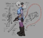 Rating: s
ID: 5663424
Date: 2025-06-23 20:41:55 -0400
Status: active
Score: 35
american_opossum anthro athletic athletic_female band-aid bandage boots bottomwear bullet bullet_belt clothing concept_art crop_top denim denim_clothing female fingerless_gloves footwear gloves gun hair handgun handwear hotpants legwear mammal marsupial muscular muscular_female neutral_expression ponytail ranged_weapon rifle scope shirt shoes shorts side_view simple_background sketch sniper sniper_rifle socks solo standing syn-6 tape thigh_highs tool_belt tools topwear weapon post #5663424