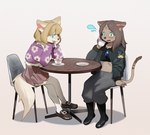 Rating: s
ID: 5596219
Date: 2025-05-24 22:44:10 -0400
Status: active
Score: 2
beverage canid canine coffee domestic_cat duo felid feline felis female female/female fox hi_res mammal yuve2625 post #5596219