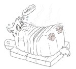 Rating: e
ID: 4559386
Date: 2024-01-26 23:01:37 -0500
Status: active
Score: 2
ambiguous_gender avian beak blush blush_lines bodily_fluids bread bread_loaf cooking_with_furs cutting_board fan_character feathers feet feral food food_creature food_fetish food_play food_transformation gryphon hasbro hi_res hindpaw humor icaron lying motion_lines muffled_speech my_little_pony mythological_avian mythological_creature mythology on_back partially_colored paws pun simple_background sketch sliced sliced_bread solo speech_bubble steam steaming_body sweat sweatdrop tail text transformation yellow_eyes post #4559386