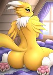 Rating: e
ID: 3943111
Date: 2023-03-20 21:38:14 -0400
Status: active
Score: 562
anthro arm_tuft back_dimples bandai_namco bed bedroom_eyes big_butt black_nose black_sclera blue_eyes blush butt candid canid canine cheek_tuft curtains diamondstorm digimon digimon_(species) dipstick_ears ear_markings ear_tuft elbow_tuft facial_markings facial_tuft feet female fluffy fluffy_ears fur furniture genitals head_markings hi_res inside kneeling light looking_at_viewer looking_back mammal markings multicolored_body multicolored_ears multicolored_fur narrowed_eyes neck_tuft nude pawpads pillow pose pouting presenting presenting_hindquarters raised_tail rear_view renamon seductive shy sitting solo story story_in_description sunlight tail thick_thighs tuft two_tone_body two_tone_fur vulva white_body white_feet white_fur wide_hips window y_shaped_butt_crack yellow_body yellow_fur post #3943111