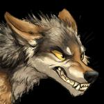 1:1 2016 alpha_channel ambiguous_gender angry black_body black_eyes black_fur black_nose brown_body brown_fur canid canine canis coyote digital_media_(artwork) feral fur headshot_portrait icon kenket mammal multicolored_body multicolored_fur portrait reaction_image sharp_teeth side_view simple_background snarling solo sticker tan_sclera teeth transparent_background white_body white_fur yellow_sclera