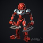 1:1 3d_(artwork) armor better_version_at_paywall biomechanical bionicle blender_(artwork) digital_media_(artwork) gabby94 glowing glowing_eyes gradient_background hi_res humanoid lego looking_at_viewer machine male mask melee_weapon not_furry red_body red_eyes robot robot_humanoid silver_body simple_background solo sword tahu toa weapon