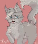 Rating: s
ID: 4779563
Date: 2024-05-12 19:40:26 -0400
Status: active
Score: 5
2020 bangs blue_eyes cheek_tuft claws colored compression_artifacts curled_tail digital_media_(artwork) domestic_cat dovewing_(warriors) english_text eyebrows facial_tuft fangs felid feline felis female female_(lore) feral fluffy fluffy_chest fluffy_ears fluffy_tail fur grey_body grey_fur hysteriana looking_at_another mammal open_mouth paws pink_nose pinup pose sexy_eyes shaded solo spots standing suggestive tail teeth text tongue tongue_out tuft warriors_(book_series) wide_hips wild_cat wildcat wings post #4779563
