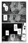 agata_(beastars) anthro antlers beastars bed cardigan cervine clothing comic deer denim denim_clothing dialogue electronics english_text felid free_(beastars) furniture hi_res horn inside lion louis_(beastars) lying male mammal pantherine phone pillow red_deer sad shirt solo spiritd text tired topwear typing url