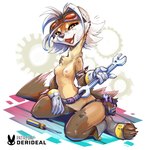 Rating: e
ID: 5285870
Date: 2025-01-04 07:19:30 -0500
Status: active
Score: 57
1:1 2024 anthro belt black_nose breasts claws clothing cog cogs colored digital_drawing_(artwork) digital_media_(artwork) dirt english_text equipment eyewear eyewear_on_head female fluffy fluffy_tail genitals gloves goggles goggles_on_head gulonine hair handwear hi_res icon kiaun letter mammal marten mechanic mustelid musteline open_mouth orange_eyes pine_marten pussy screwdriver shaded signature simple_background sitting smudged solo symbol tail teeth text tools url white_background white_hair wrench post #5285870